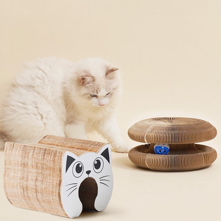 Pappa-Kisa | Kattaleikfang og klóra með bolta - Móri