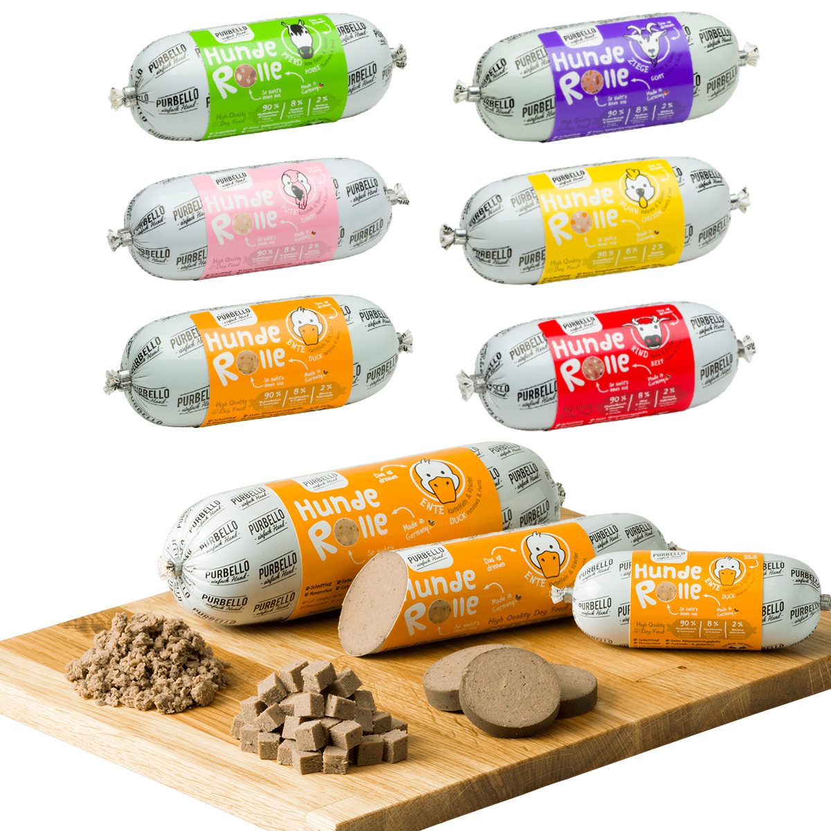 Purbello blautfóður fyrir hunda - Smakkpakki -25%