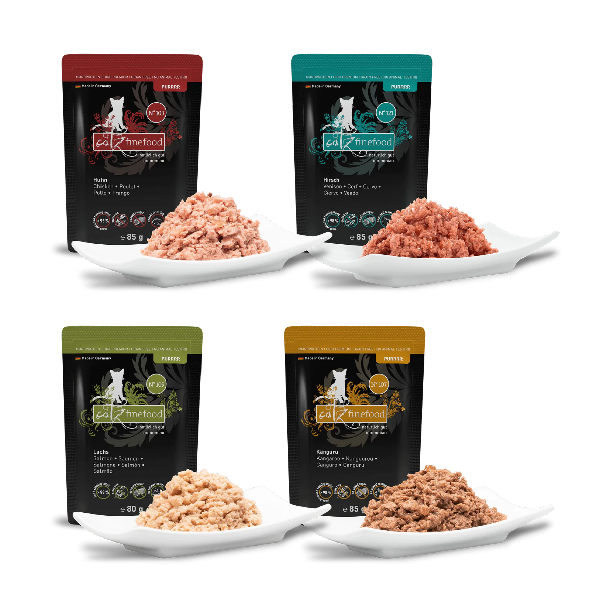 PURRRR blautmatur fyrir ketti - Smakkpakki -20%