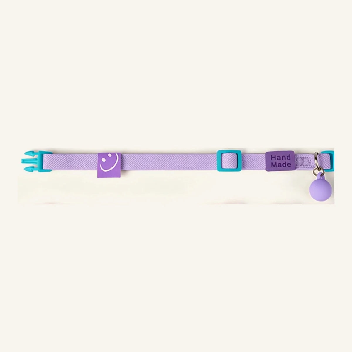 Smile Series kattaól í Lavender Purple – broskall og Hand Made merki