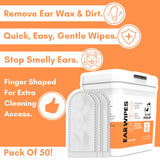 Ear Wipes - Hreinsiklútar fyrir eyru