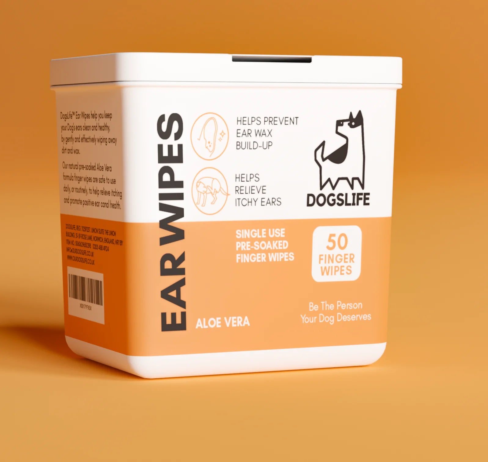 Ear Wipes (50stk) | Hreinsiklútar fyrir eyru - Móri