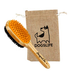 Bamboo Brush & Bag - Bursti fyrir hunda