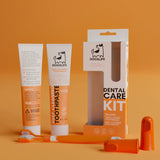 Dental Care Kit - Tannkrem, tannbursti og sílikonbursti