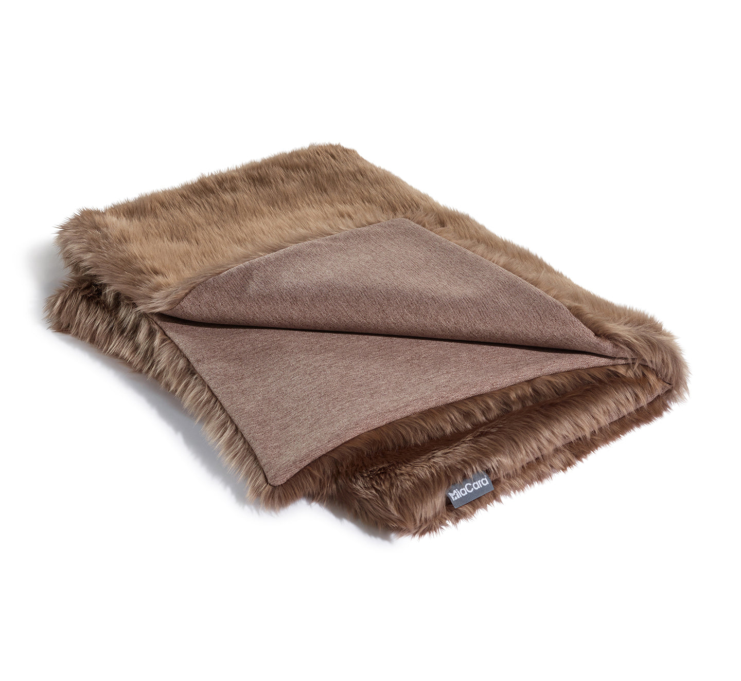 Lana teppi fyrir hunda - Mottled Brown - Móri