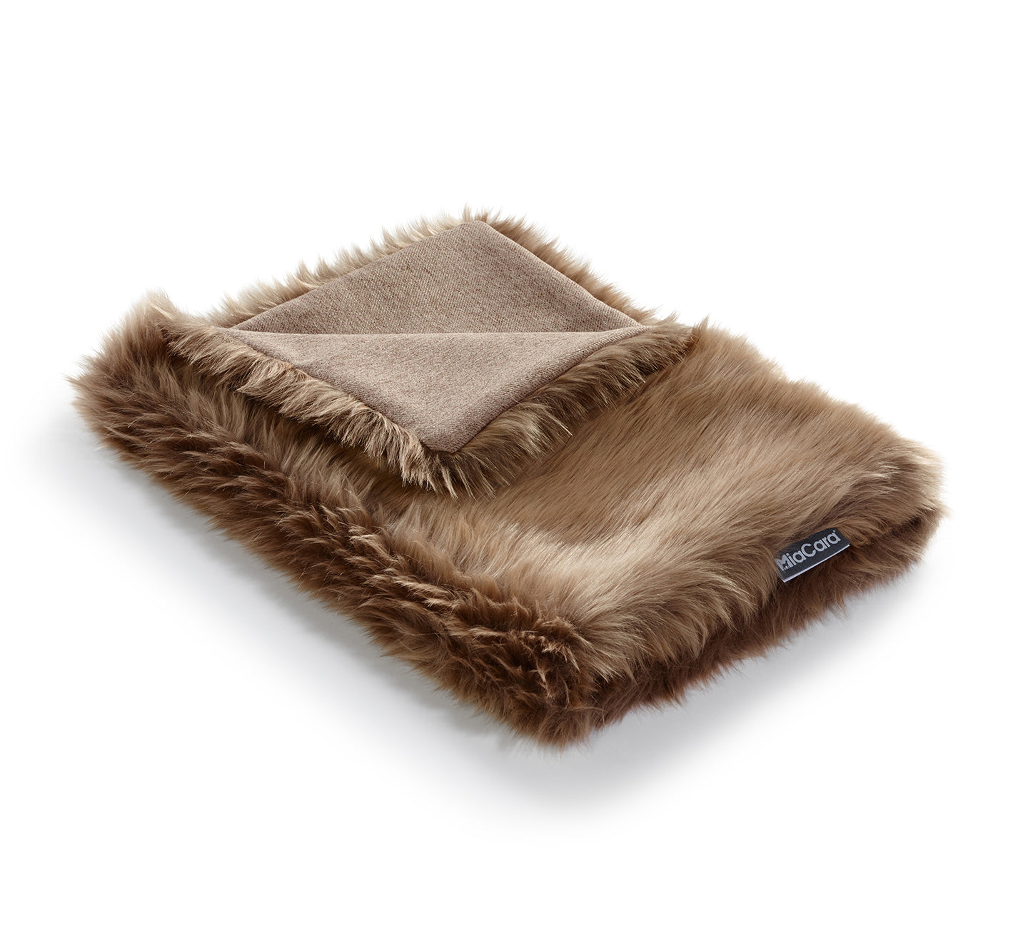 Lana teppi fyrir ketti - Mottled Brown - Móri
