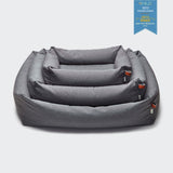Sleepy Deluxe Dog Bed - Tweed Taupe